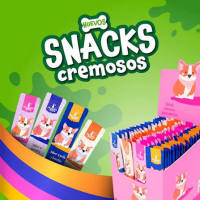 Snacks Cremosos Perro Calabaza Pets Varios Sabores