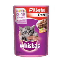 Whiskas Comida Humeda Gaticos Res * 85 GR