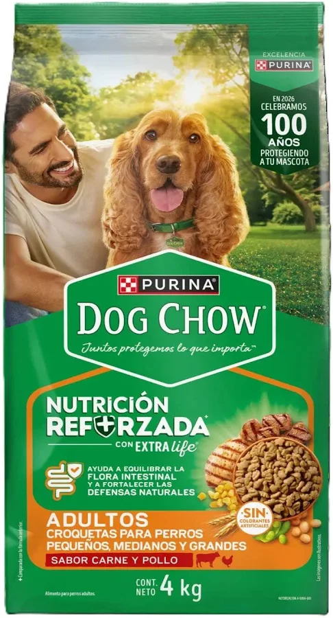 Dog Chow Adultos todos los tamaños 2kg