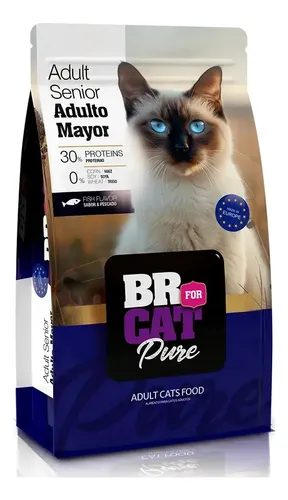 Br Fort Cat Adulto Senior Pescado * 1 KG