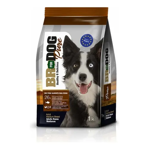 Br For Dog Adultos Razas Medianas Cordero *1 KG