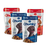 Chunky Comida Humeda Perros Oferta * 4 Unidades * 80 GR