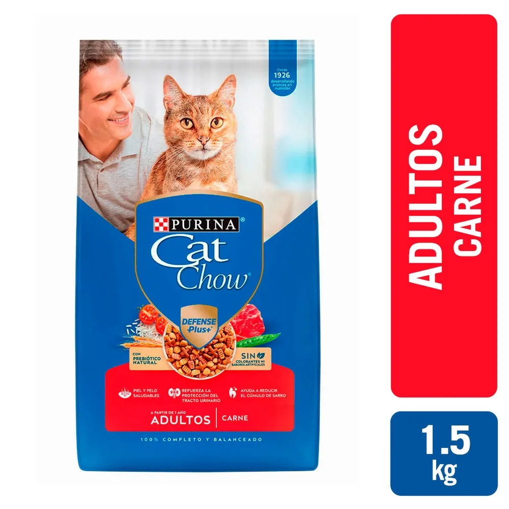 Cat Chow Adulto Carne X 1.5 KG