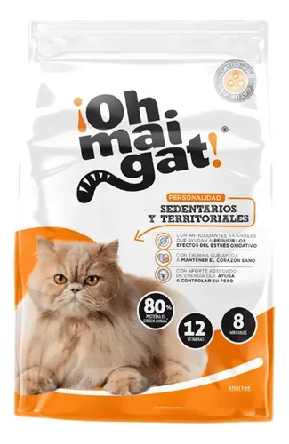 Oh Mai Gat Adultos Sedentarios Y Territoriales * 500 GR