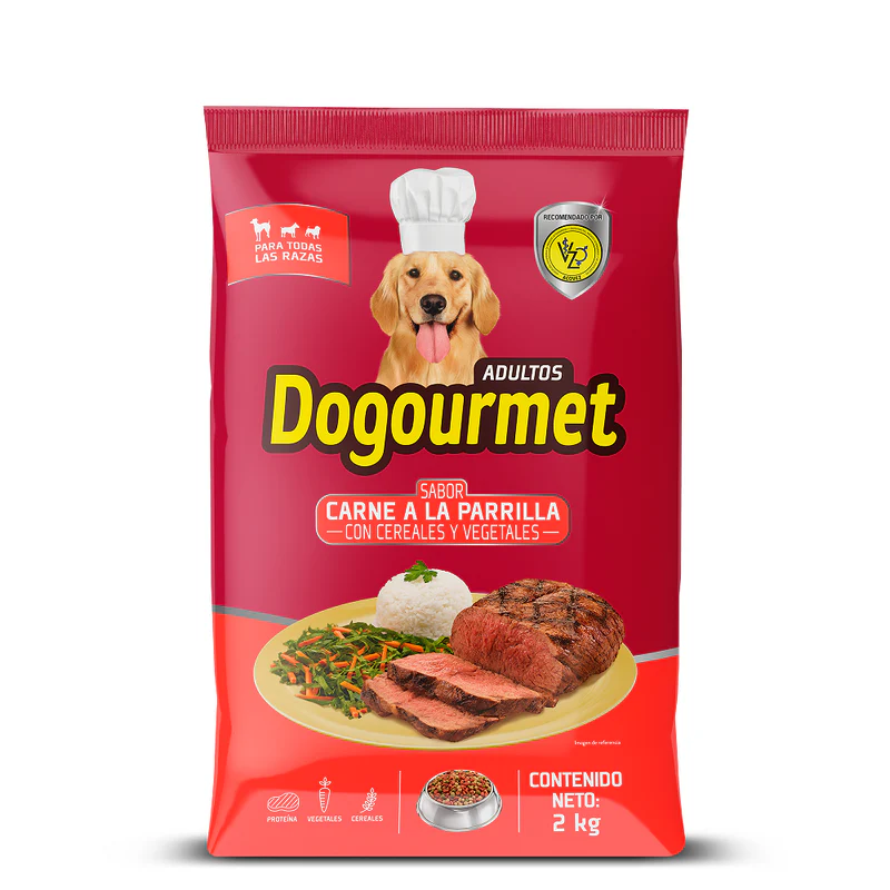Dogourmet Adultos Carne Parrilla * 2 KG