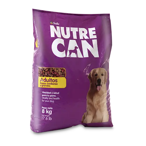 Nutrecan Adultos Razas Medianas Y Grandes * 8 KG