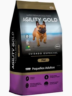 Agility Gold Piel Cuidado Especial Pequeños Adultos * 3 KG