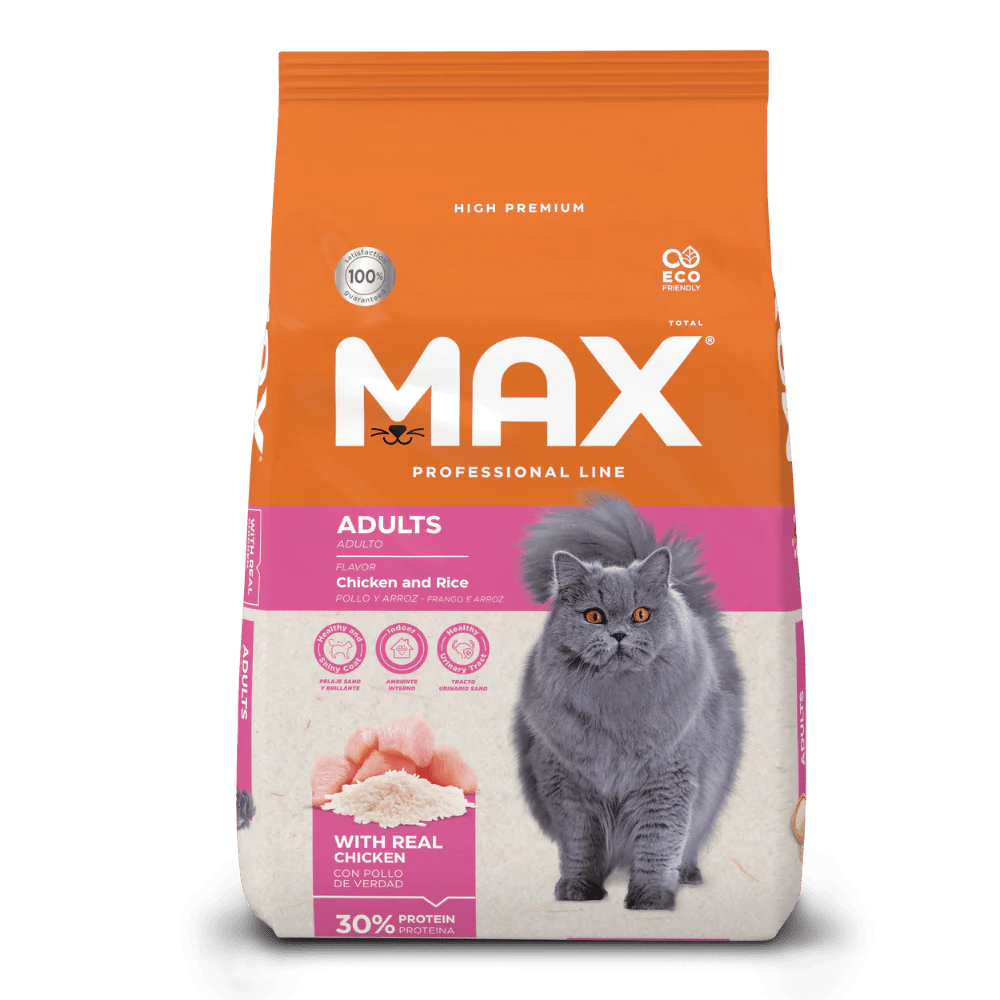 Max Cat Frango Y Arroz Adulto* 3 KG