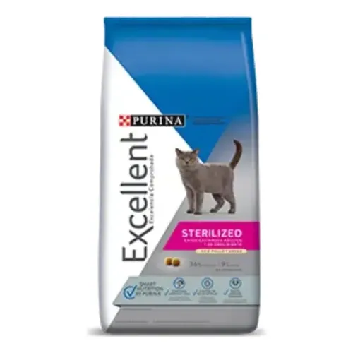 Excellent Cat Esterilizados cachorros y adultos * 1 KG