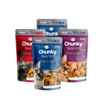 Chunky Comida Humeda Gatos Oferta * 4 Unidades * 80 GR
