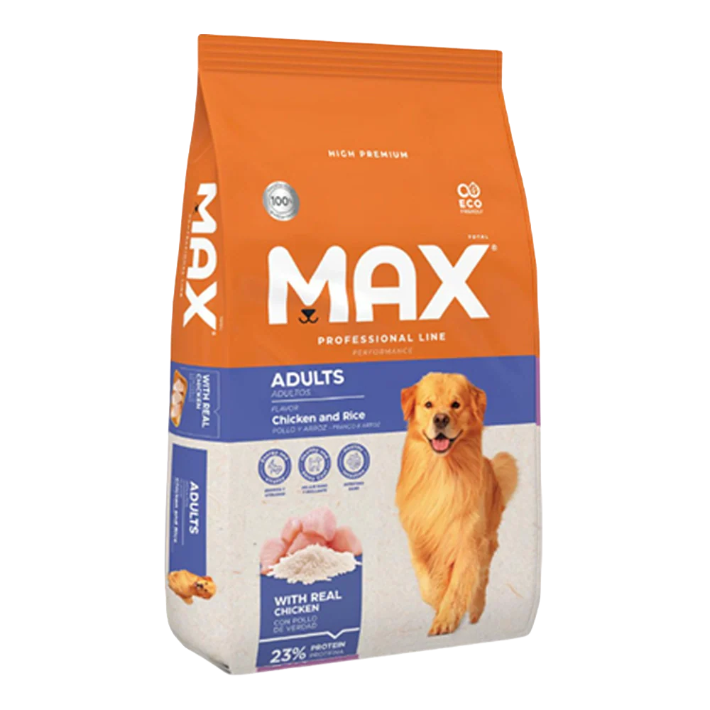 Max Adulto Performance Pollo Y Arroz 2 KG