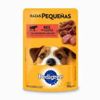 Pedigree Comida Humeda Razas Pequeñas Res Filete * 100 GR
