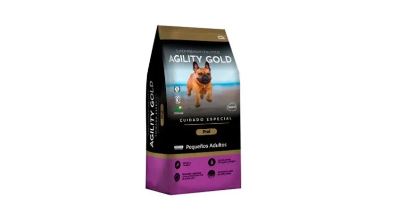 Agility Gold Piel Pequeños Adultos * 8 KG