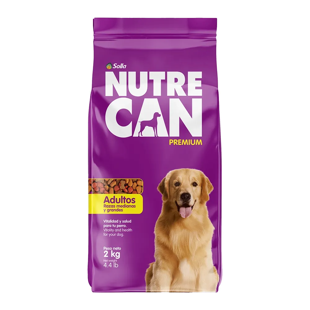 Nutrecan Adultos Razas Medianas Y Grandes * 2 KG