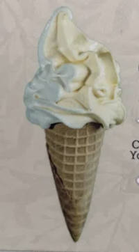Cono Sencillo Yogurt Natural
