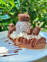 Waffle Coconut