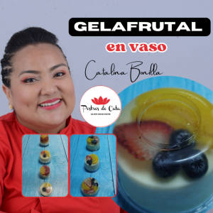 Gelafrutal en vaso