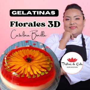 Gelatinas florales 3D