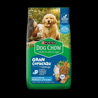 Dog Chow Gran Comienzo Cachorros Medianos Y Grandes 2 KG