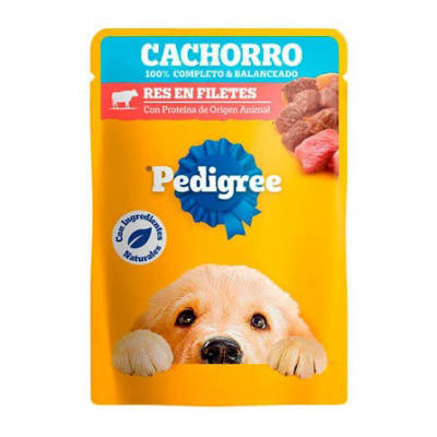 Pedigree Comida Humeda Cachorro Res Filete * 100 GR