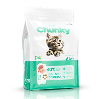 Chunky Gatitos Pollo Y Cordero X 1.5 KG