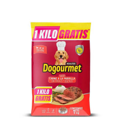 Dogourmet Adultos Carne A La Parrilla * 9 KG