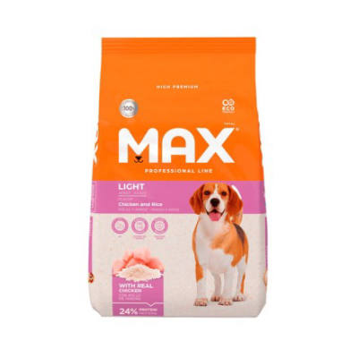 Max Adulto Ligth Pollo Y Arroz * 2 KG