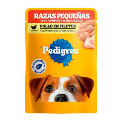 Pedigree Comida Humeda Razas Pequeñas Pollo Filete * 100 GR