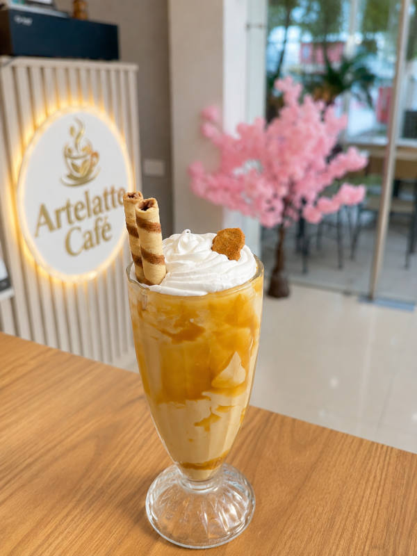 Frappe de café mocca