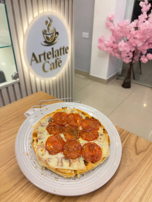 Waffle de Pizza