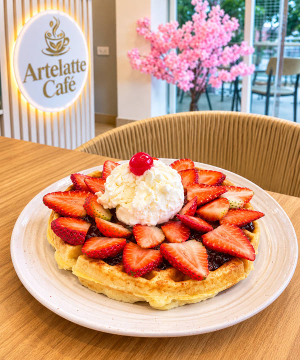 Waffle Frutos Rojos