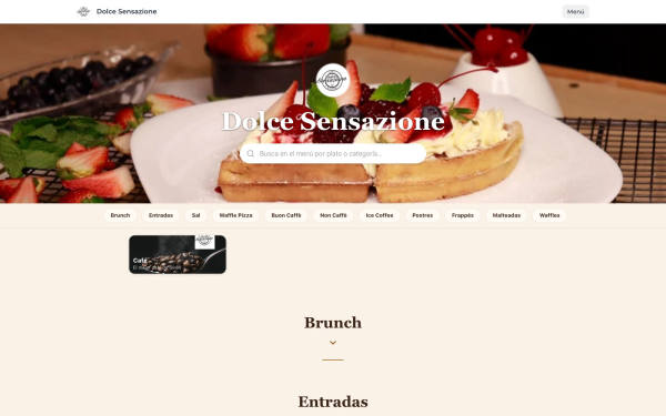 Menú digital con buscador y pedidos por WhatsApp