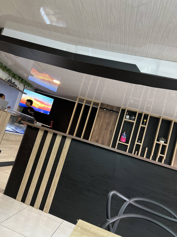 Interior del café